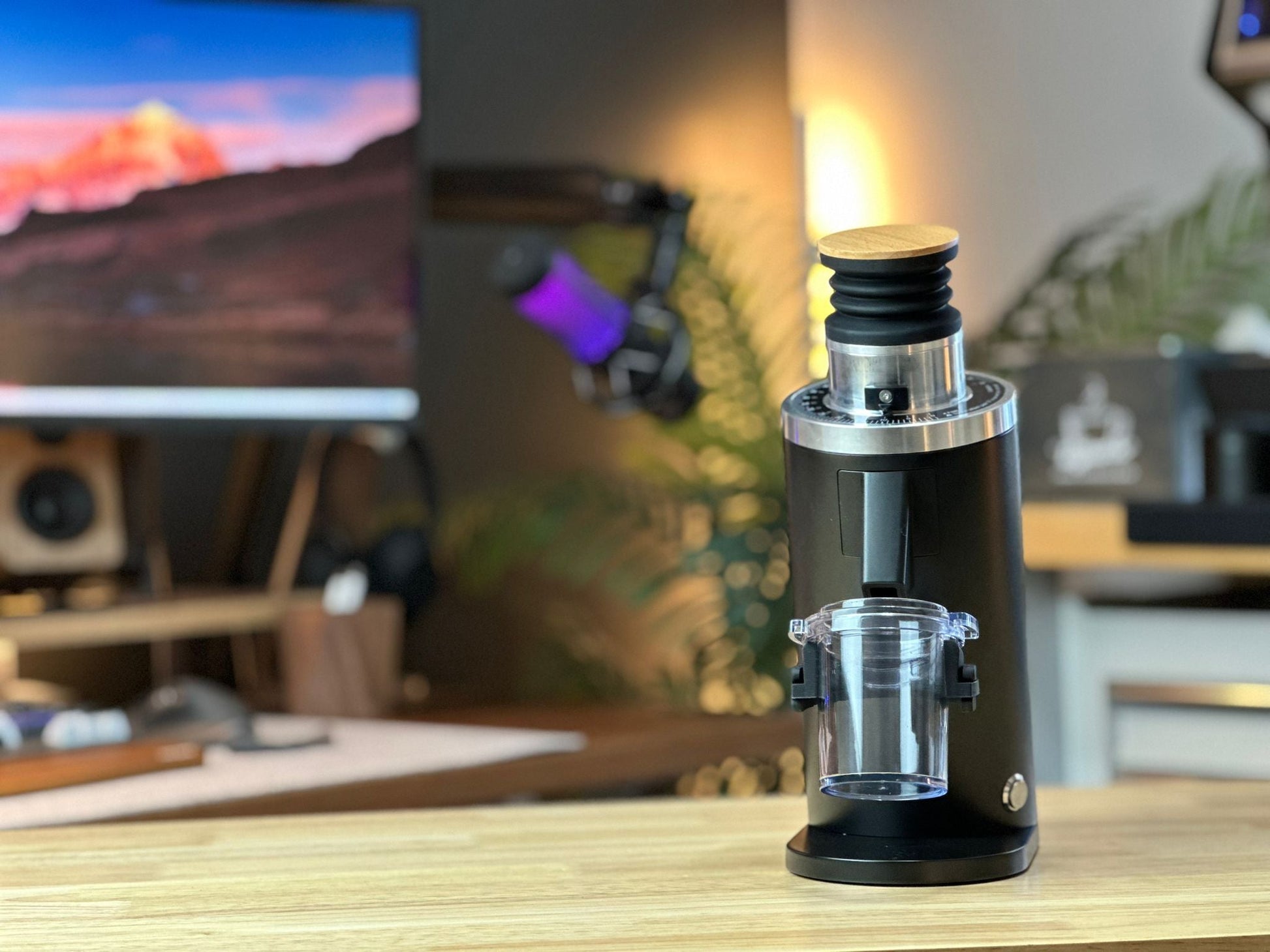 Turin DF54 v2 Single Dose Flat Burr Grinder - From Espresso Outlet LLC - Just $219! Shop now at Freedom Bear Coffee LLC
