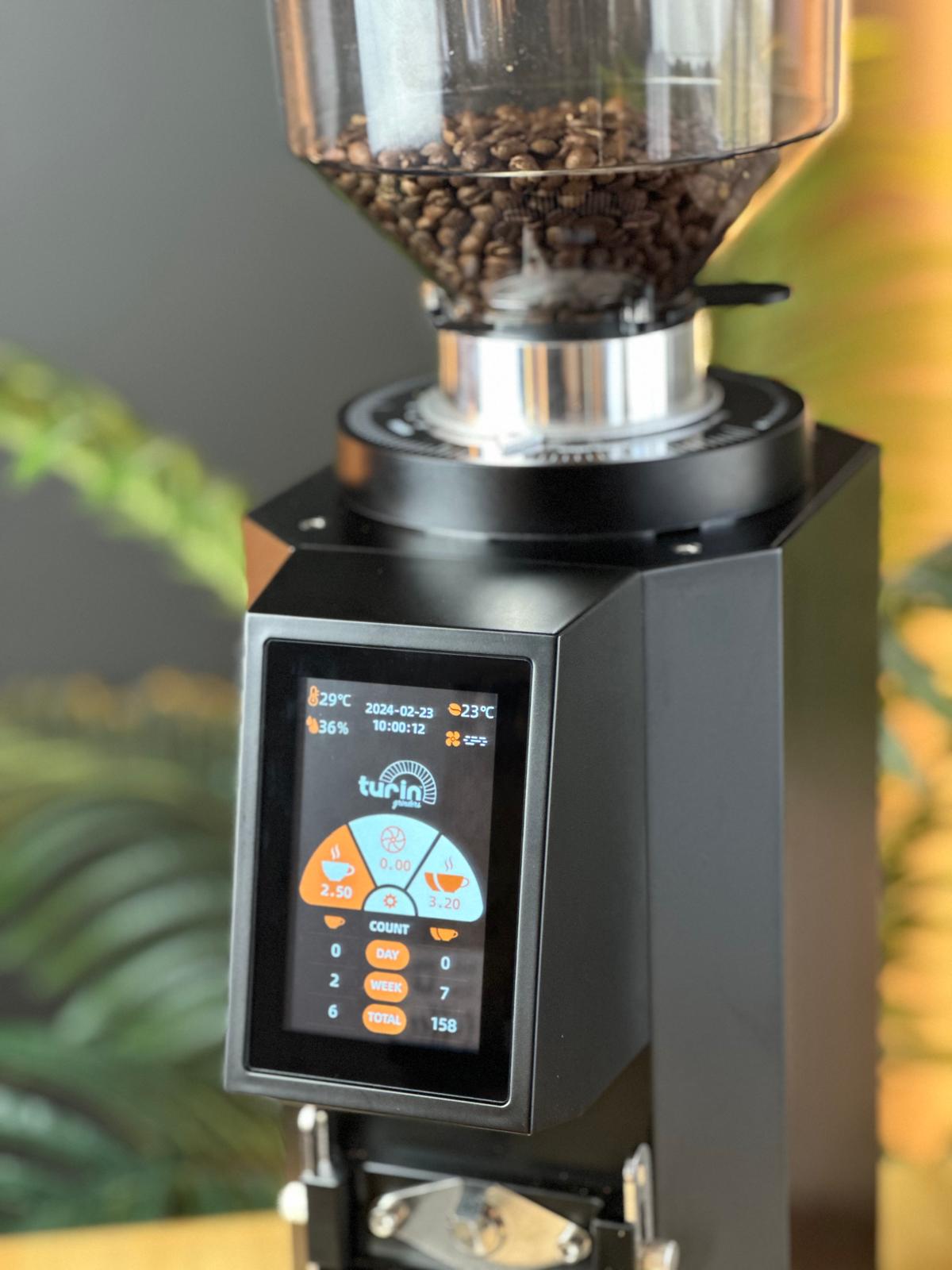 Turin ZF83 Commercial Espresso Grinder - From Espresso Outlet LLC - Just $1199! Shop now at Freedom Bear Coffee LLC