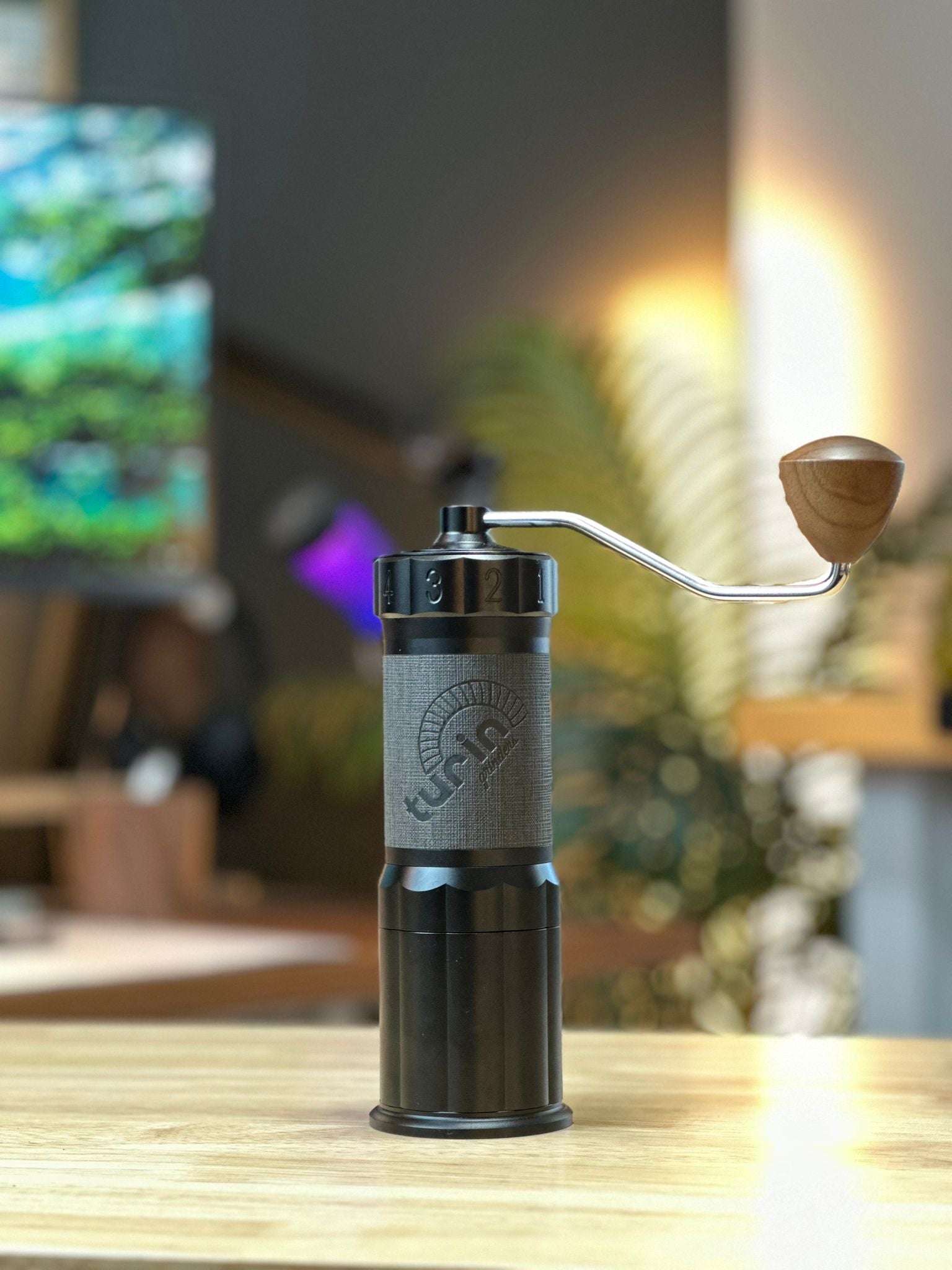 TURIN™ H40™ V2 HAND COFFEE GRINDER - From Espresso Outlet LLC - Just $99! Shop now at Freedom Bear Coffee LLC