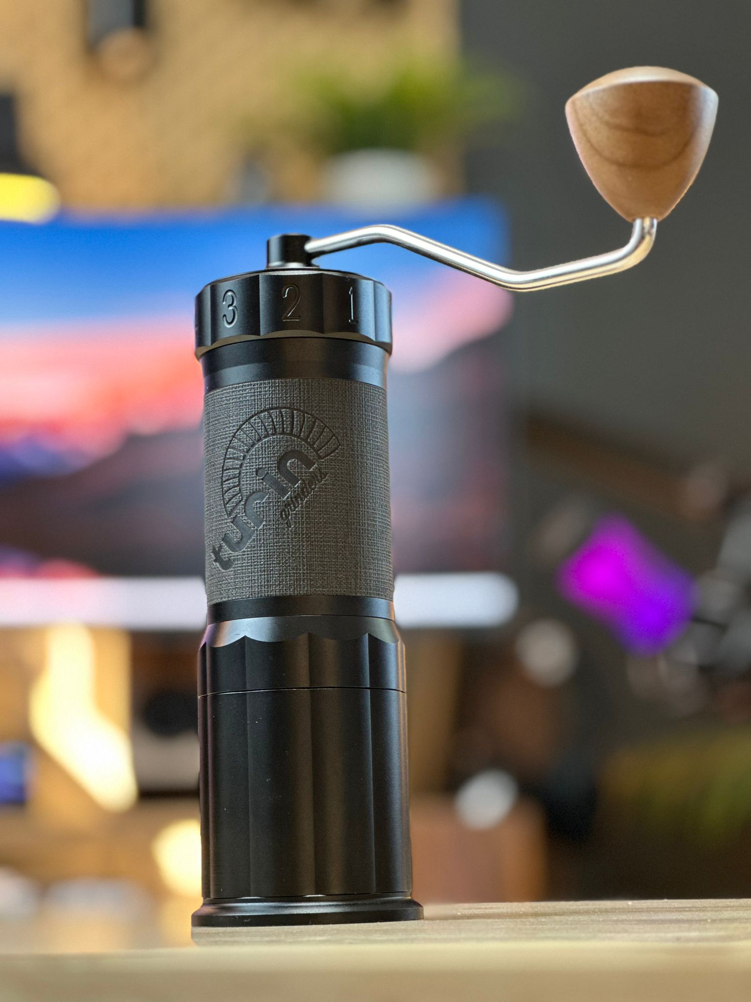 TURIN™ H40™ V2 HAND COFFEE GRINDER - From Espresso Outlet LLC - Just $99! Shop now at Freedom Bear Coffee LLC