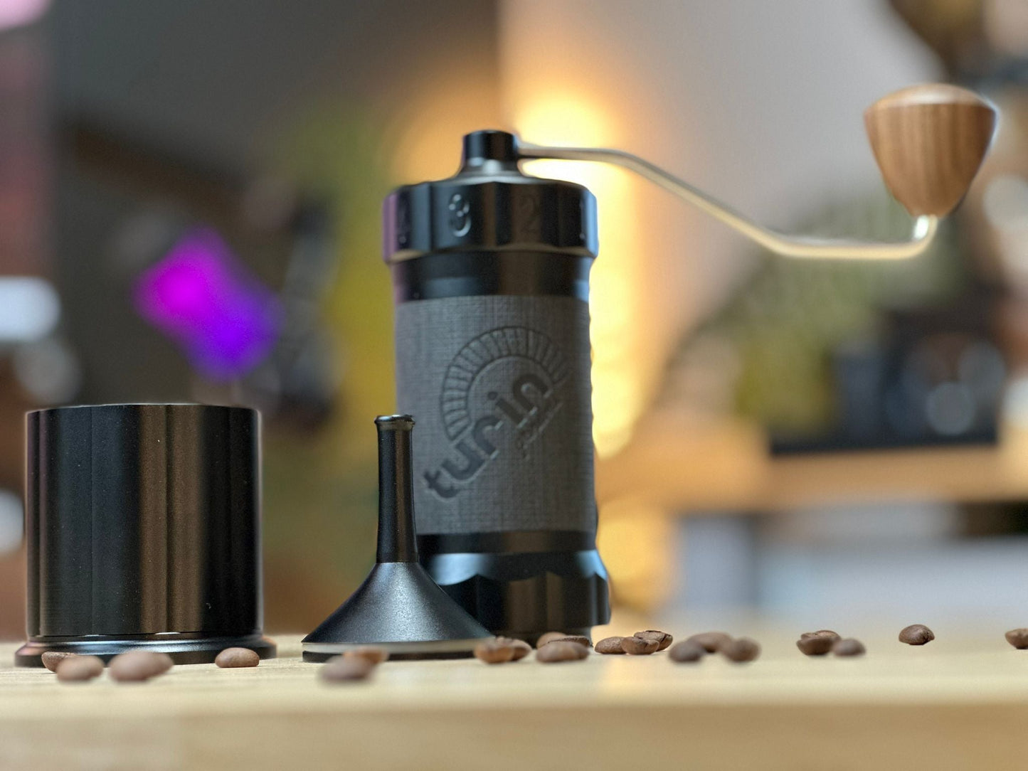 TURIN™ H40™ V2 HAND COFFEE GRINDER - From Espresso Outlet LLC - Just $99! Shop now at Freedom Bear Coffee LLC