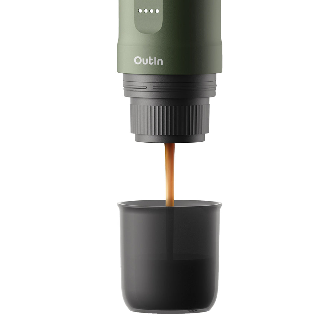 Nano Portable Espresso Machine (Forest Green) - From OutIn - Just $149.99! Shop now at Freedom Bear Coffee LLC