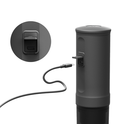 Nano Portable Espresso Machine (Space Grey) - From OutIn - Just $149.99! Shop now at Freedom Bear Coffee LLC