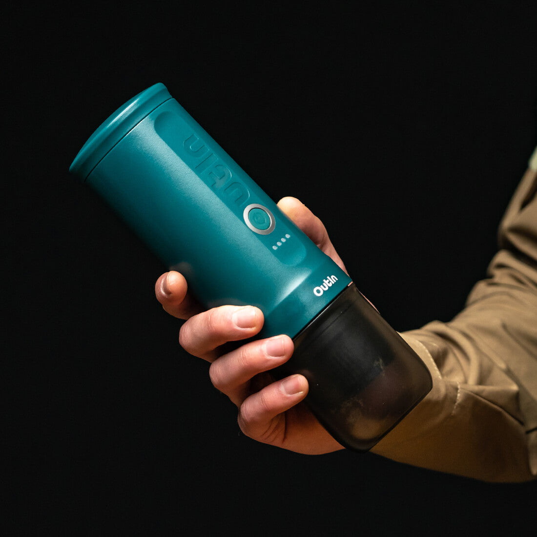 Nano Portable Espresso Machine (OutIn Teal) - From OutIn - Just $149.99! Shop now at Freedom Bear Coffee LLC