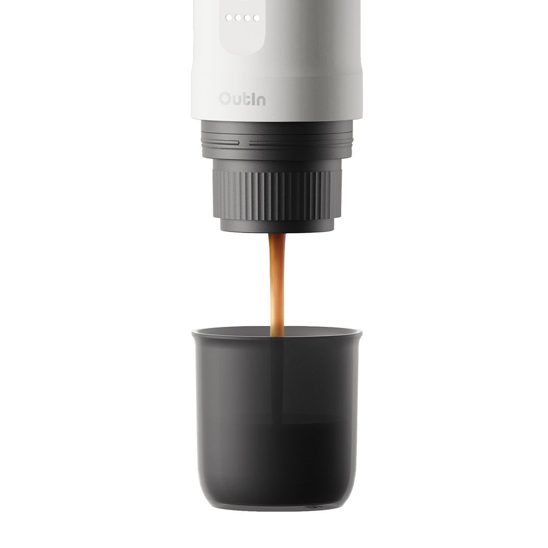 Nano Portable Espresso Machine (Pearl White) - From OutIn - Just $149.99! Shop now at Freedom Bear Coffee LLC