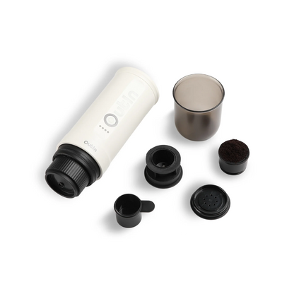 Nano Portable Espresso Machine (Pearl White) - From OutIn - Just $149.99! Shop now at Freedom Bear Coffee LLC