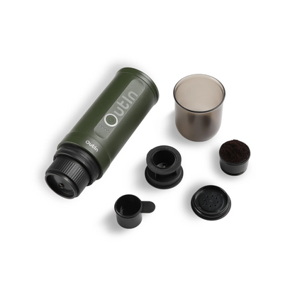 Nano Portable Espresso Machine (Forest Green) - From OutIn - Just $149.99! Shop now at Freedom Bear Coffee LLC