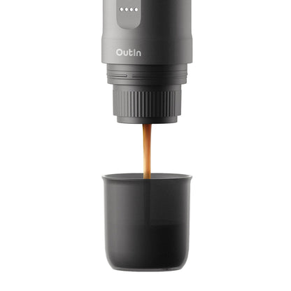 Nano Portable Espresso Machine (Space Grey) - From OutIn - Just $149.99! Shop now at Freedom Bear Coffee LLC